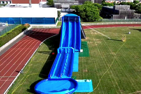 Aqua Double Slide 44m .. Aqua Double Slide 44m ..