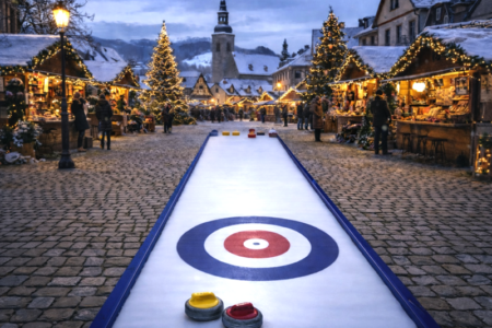 Piste de curling Piste de curling