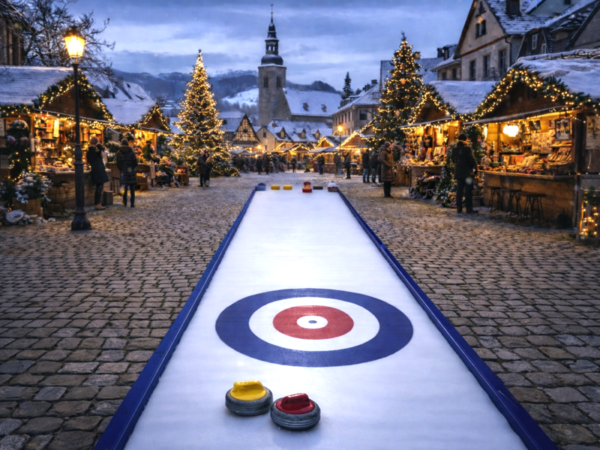 Piste de curling Piste de curling