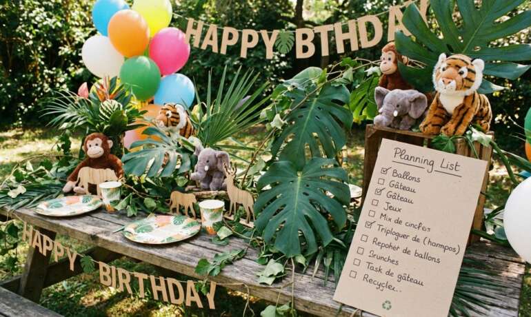 Organiser un anniversaire enfant – 10 idées pour l&rsquo;extérieur